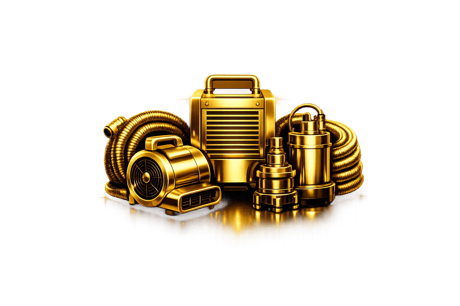 Water damage restoration icon